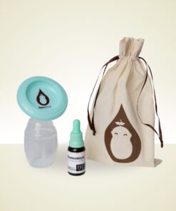 Kit Coletor de Leite + Extrato Suave Tetê Amamentação