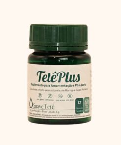 TetêPlus - Suplemento para Pós parto e Amamentação 12 CÁPSULAS