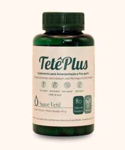 TetêPlus - Suplemento para Pós parto e Amamentação 80 CÁPSULAS
